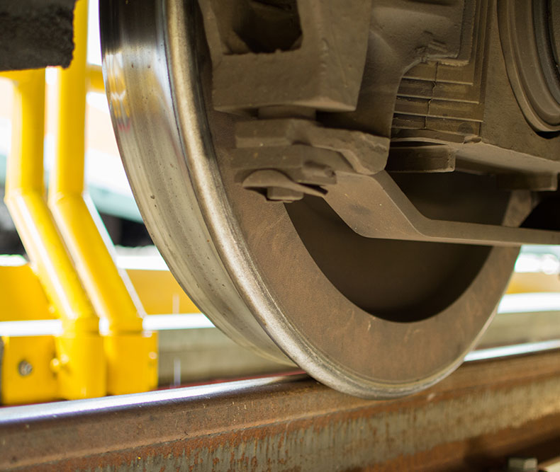 Sunrail Train Wheel