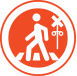 Safety Icon Crosswalk